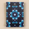 Star Quilt Notebook, Navy