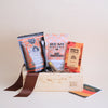 Gift set with Red Fox River branding on a white background